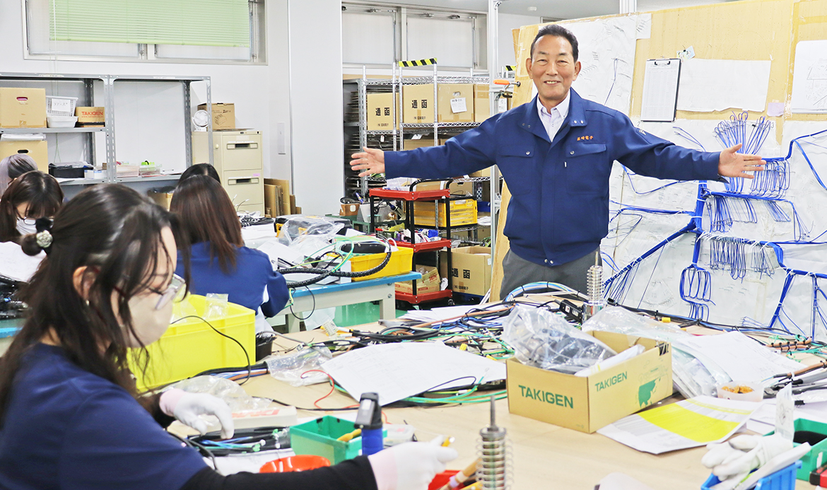 【山梨県】トップインタビュー　韮崎電子  折居武彦社長