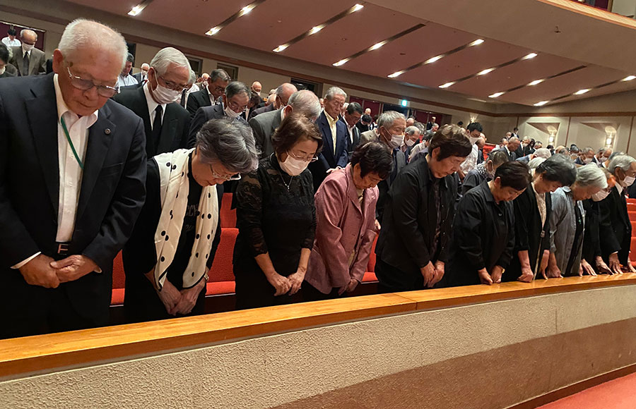 【山梨県】「新しい発想で平和の語り部に」　戦後80年記念講演も 山梨県戦没者遺族大会